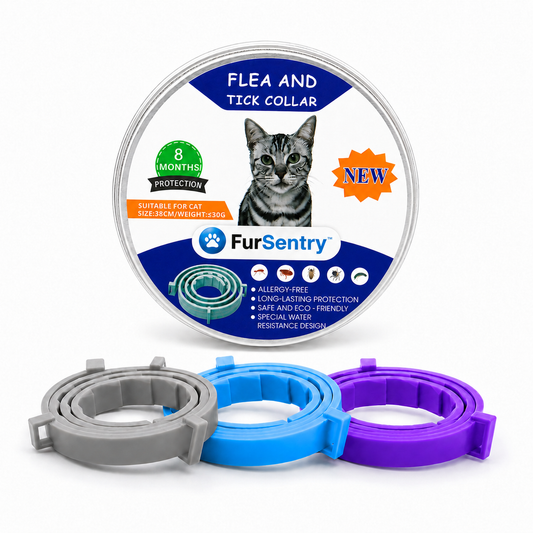 FurSentry™ Cat Collar - 8 Month Protection